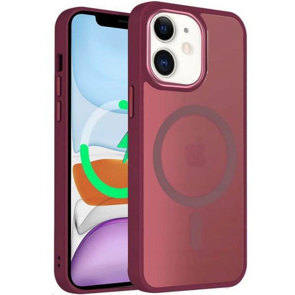 Etui Do iPhone 11 +Szkło 9H WZMACNIANE 360° Matt Case Do Magsafe zdjęcie 6