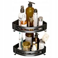 PÓŁKA Łazienkowa PRYSZNICOWA Narożna PODWÓJNA