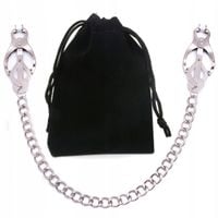 Piękne, podniecające klamerki na sutki. Zaciski