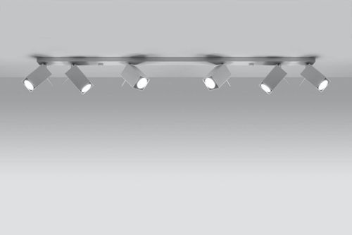Regulowana LAMPA sufitowa MERIDA SL.0464 metalowa OPRAWA reflektorki białe na Arena.pl