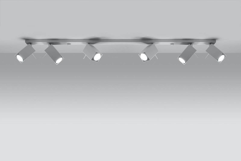 Regulowana LAMPA sufitowa MERIDA SL.0464 metalowa OPRAWA reflektorki białe zdjęcie 3