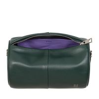 Skórzana mała torebka na ramię z łańcuszkiem DUDU