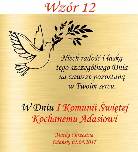PUDEŁKO PREZENT GRAWER PAMIĄTKA PIERWSZEJ KOMUNII na Arena.pl