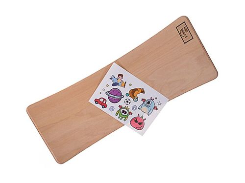 Deska do balansowania dla dzieci KidiBoard Balance Board + naklejki dla chłopca na Arena.pl