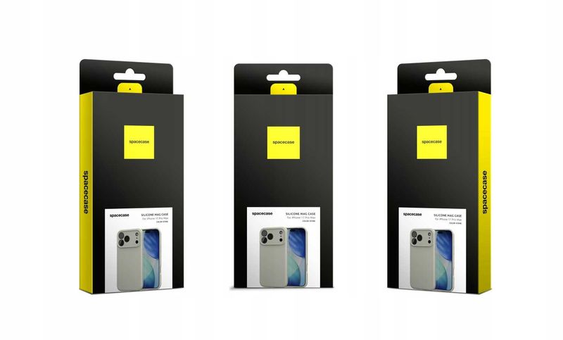 Spacecase Silicone Mag Iphone 17 Pro Max Stone zdjęcie 13