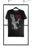 T-Shirt Men Black S Regular