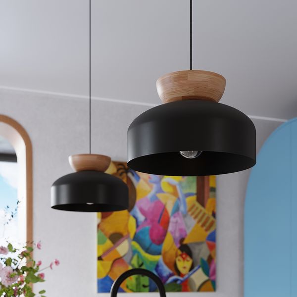 Lampa wisząca MARION czarna zdjęcie 14