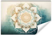 Fototapeta Do Salonu MANDALA Styl Boho Ornamenty Abstrakcja 400cm x 280cm
