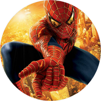 Opłatek na tort Spider Man Człowiek Pająk Postać Bohater Avengers