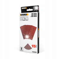 Papiery szlifierskie oscylacja WORX WA2029 15szt.