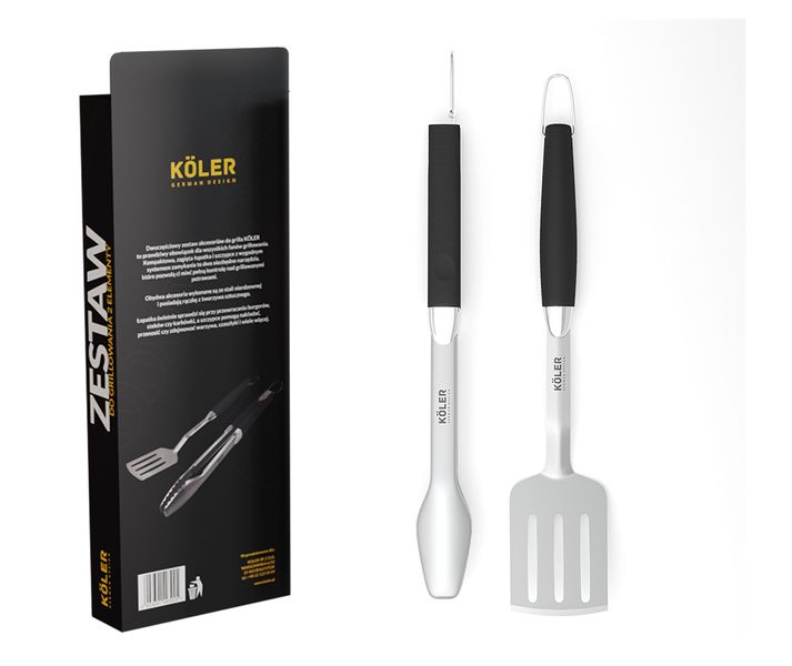 Zestaw akcesoriów do grilla 2el Koler zdjęcie 2