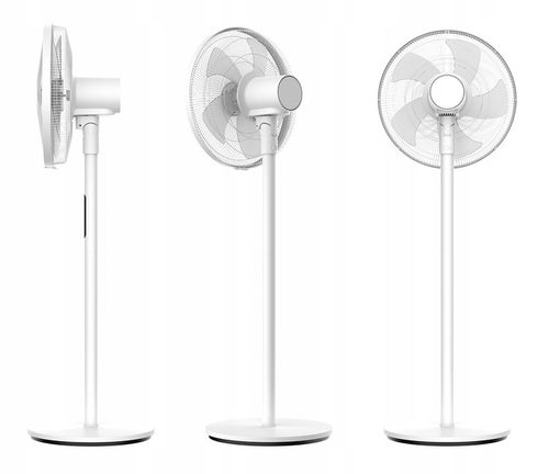 Wentylator stojący HYG wiatrak podłogowy cichy mocny 5 łopatek aż 45cm XXL na Arena.pl