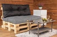 MAX GRUBA poduszka na paletę do ogrodu 120x50 czar