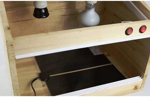 MATA GRZEWCZA GRZEJNA Z TERMOSTATEM TERRARIUM ROŚLIN SADZONEK 28x80cm 45W na Arena.pl