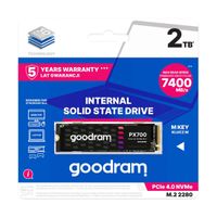 Dysk SSD GOODRAM PX700 2TB PCIe NVMe M.2 2280 (7400/6500 MB/s) RETAIL