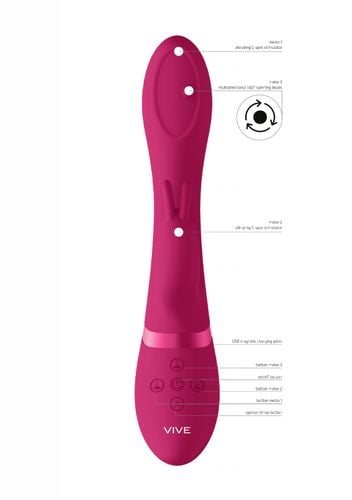 mira   spinning g spot rabbit   pink na Arena.pl