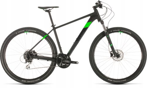 Rower Cube Aim Race 29 19 black flashgreen GRATIS na Arena.pl