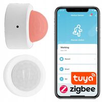 Czujnik RUCHU ZIGBEE 3.0 TUYA MINI PIR na baterie Inteligentny Smart