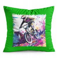 PODUSZKA ZIELONA PREZENT - ROWER BMX MTB SPORT