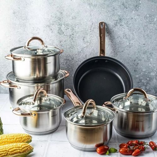 zestaw garnków 12 elementów kinghoff kh-1765 na Arena.pl