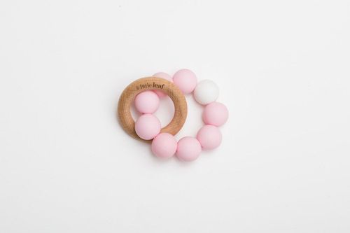 Gryzak Ringball Pink Little Leaf na Arena.pl
