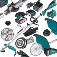 PODKASZARKA kosa AKUMULATOROWA 2 baterie 4 Ah ŻYŁKA Wykaszarka BEZSZCZOKOWA