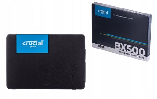 Dysk SSD CRUCIAL BX500 500GB SATA III 2.5'' na Arena.pl