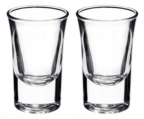 Kieliszki oszukane do wódki 15ml 2x wesele ślub grube dno Młodzi żona mąż na Arena.pl