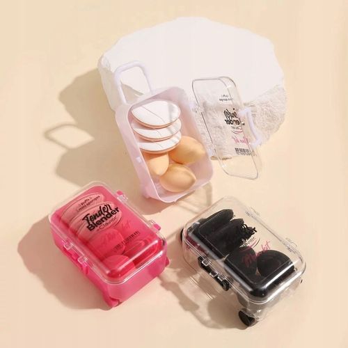 Clavier Tender Blender Zestaw Mini Gąbek Do Makijażu Mua Kit 3+3 - Pink na Arena.pl