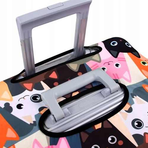 Pokrowiec Na Walizkę Podróżną Ochronny Etui Rozmiar M Bagaż 62x43x27cm na Arena.pl