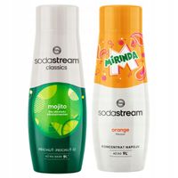 2X SodaStream MOJITO MIRINDA Syrop do Saturatora Koncentrat do Wody Gazowan