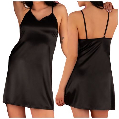 KOSZULKA NOCNA Z SATYNY STRINGI KLASYCZNA L na Arena.pl