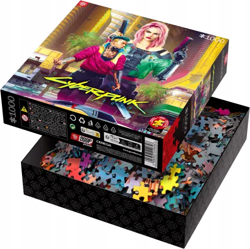 Puzzle 1000 elementów. Cyberpunk 2077. Kitsch Style na Arena.pl