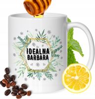 Kubek Dla Barbary Koleżanki Przyjaciółki Prezent Z Nadrukiem Biały 330Ml