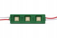 Moduł LED SMD 12V Punktowy IP67 Wodoodporny Zielony 0,5W Energooszczędny