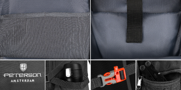 plecak ptn jps-01-0421 gray zdjęcie 6