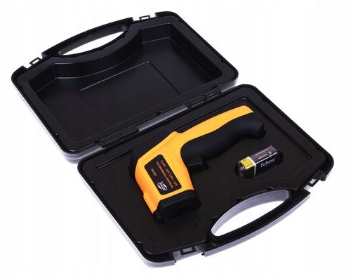 PIROMETR TERMOMETR LASEROWY BEZDOTYKOWY NA PODCZERWIEŃ EMISYJNOŚĆ -50 +750 na Arena.pl