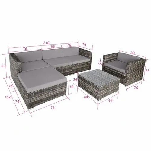 Meble ogrodowe z technorattanu Milano na Arena.pl