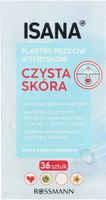 ISANA CZYSTA SKÓRA PLASTRY PRZECIW WYPRYSKOM 36 SZT