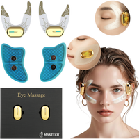 Masażer okolic oczu Bezprzewodowe plastry żelowe do masażu EMS 2w1 lifting