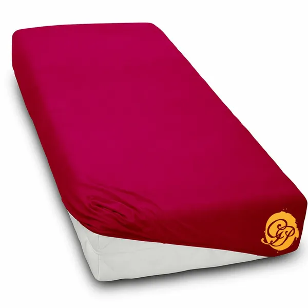 Prześcieradło frotte 90x200cm BORDO zdjęcie 1