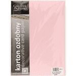 KARTON OZDOBNY GŁADKI RÓŻOWY 210G GALERIA PAPIERU