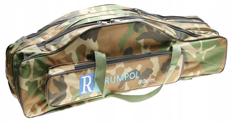 POKROWIEC Torba Na WĘDKI 3 KOMORY 80cm 200500 zdjęcie 1