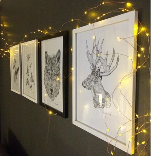 MIKRO LEDY DRUCIKI 20 LED białe ciepłe komplet 10szt z bateriami na Arena.pl