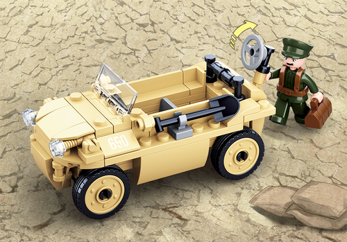 klocki sluban wwii amfibia 103 el. m38-b0690 na Arena.pl