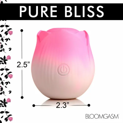 bloomgasm pulsing petals rose pink - silikonowy stymulator z 7 trybami na Arena.pl