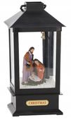 LAMPION ŚWIĄTECZNY Z WKŁADEM LED POZYTYWKA ŚWIĘTA RODZINA 13 x 13 x 30 CM