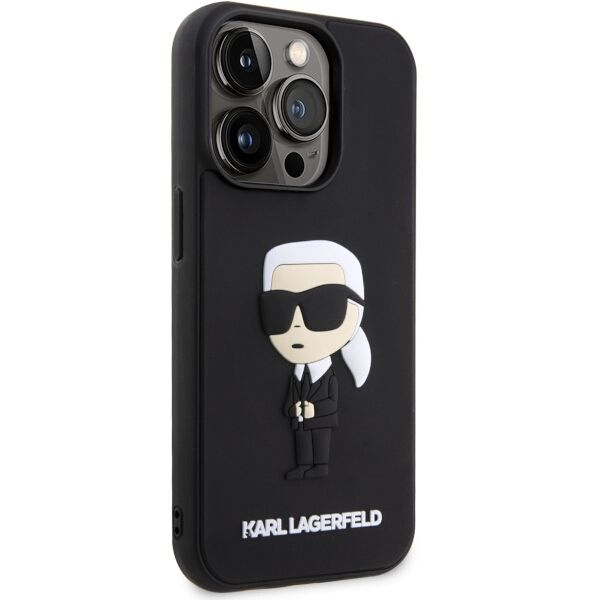Etui Karl Lagerfeld do iPhone 14 Pro, Czarny zdjęcie 4