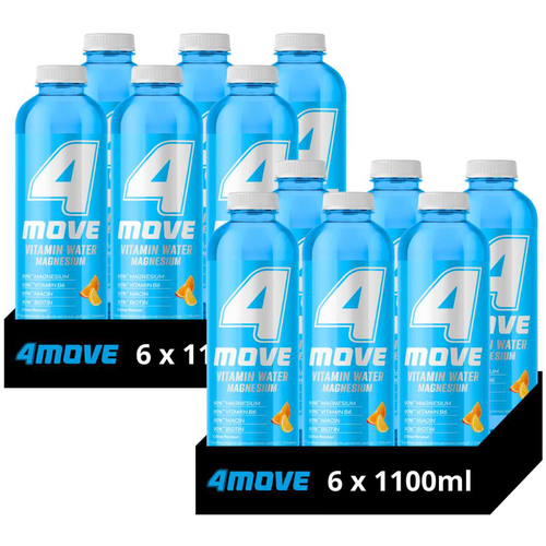 4Move Vitamin Water Magnez napój o smaku cytrusowym 1,1L x 12 sztuk na Arena.pl