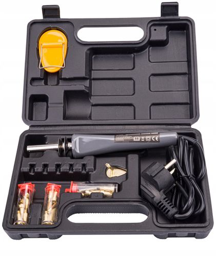 LUTOWNICA 60W WYPALARKA DO DREWNA PIROGRAF 23 ELEMENTY PM0569 na Arena.pl